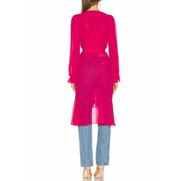 LPA Ruffle Duster Kimono Robe - Picture 3 of 3